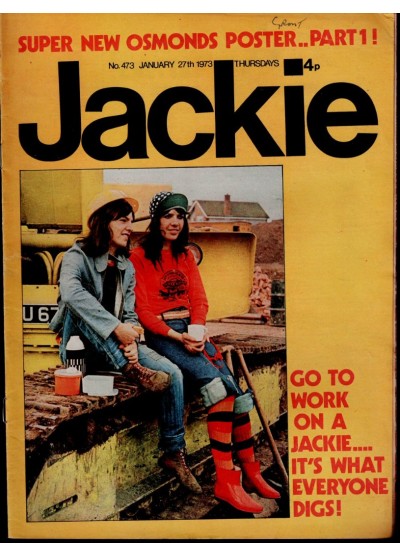 Jackie Magazine 27th January 1973 Jackie Magazine 27th January 1973