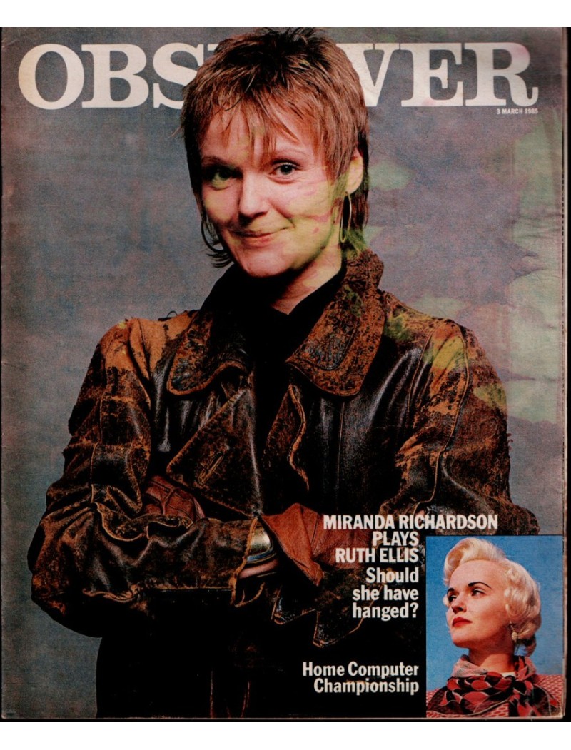 Observer Magazine 3rd March 1985