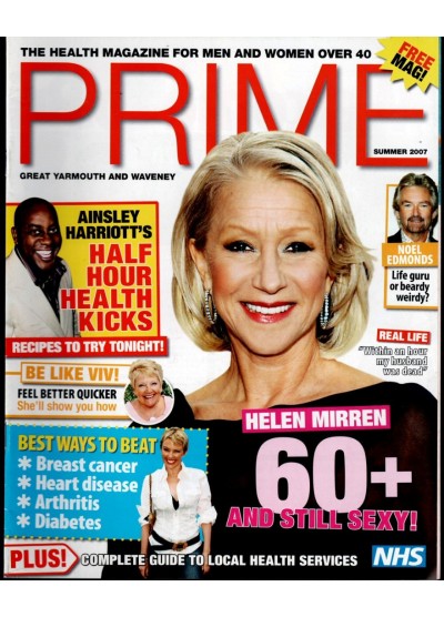 Prime Magazine Summer 2007 Helen Mirren Prime Magazine Summer 2007 Helen Mirren