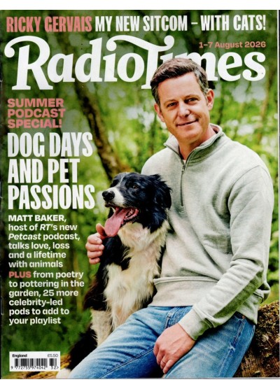 Radio Times Magazine 1st August 2026 Radio Times Magazine 1st August 2026