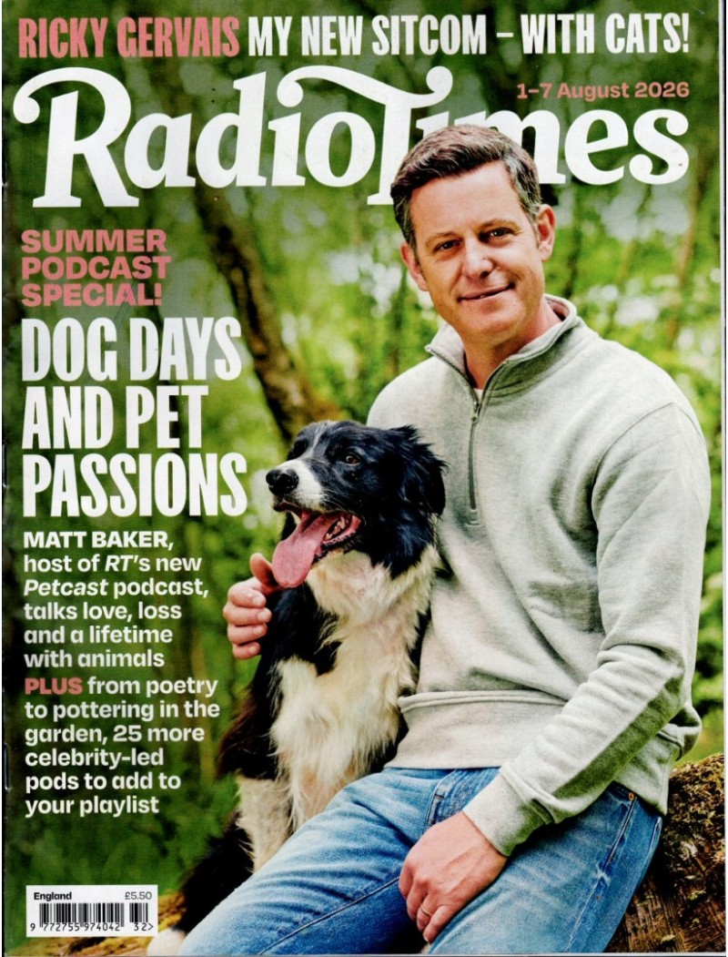 Radio Times Magazine 1st August 2026