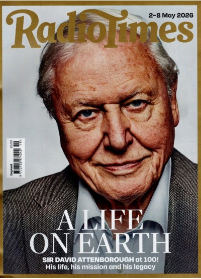 Radio Times Magazine 2nd May 2026 David Attenborough Joanna Lumley Steve Coogan Judi Love Radio Times Magazine 2nd May 2026 David Attenborough Joanna Lumley Steve Coogan Judi Love