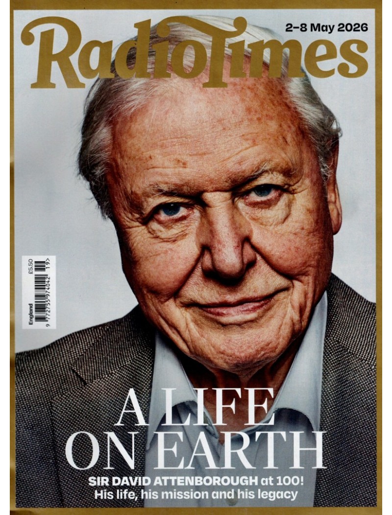 Radio Times 2nd May 2026 David Attenborough Joanna Lumley Steve Coogan Judi Love