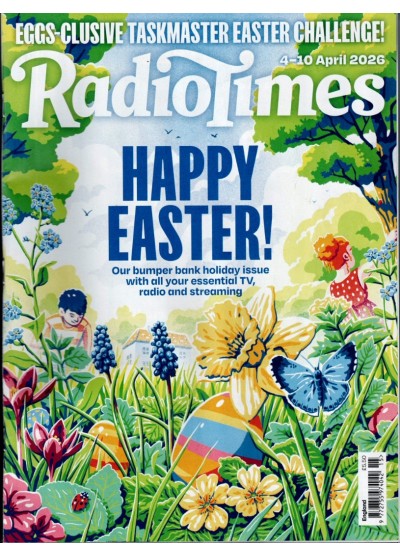 Radio Times Magazine 4th April 2026 Easter Issue Radio Times Magazine 4th April 2026 Easter Issue
