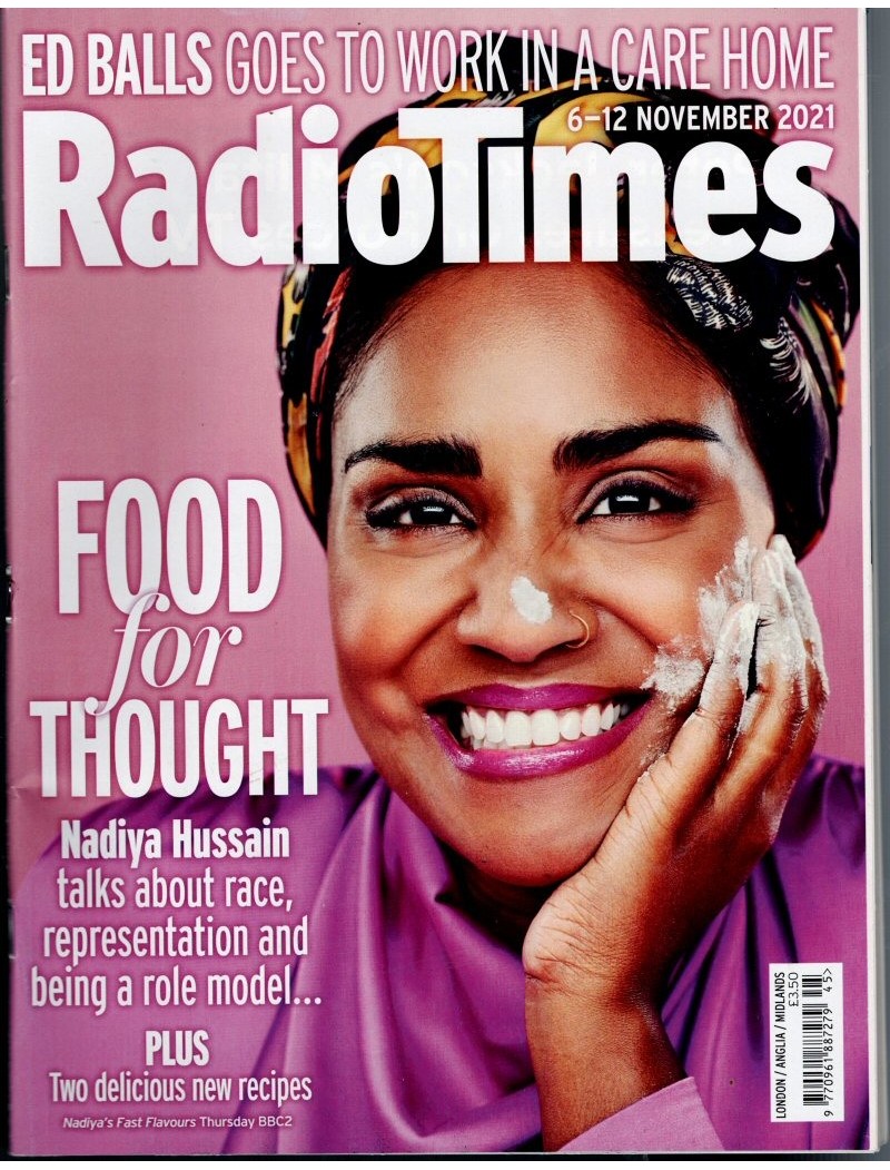 Radio Times Magazine 6th November 2021