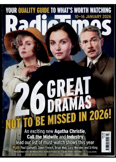 Radio Times Magazine 10th January 2026