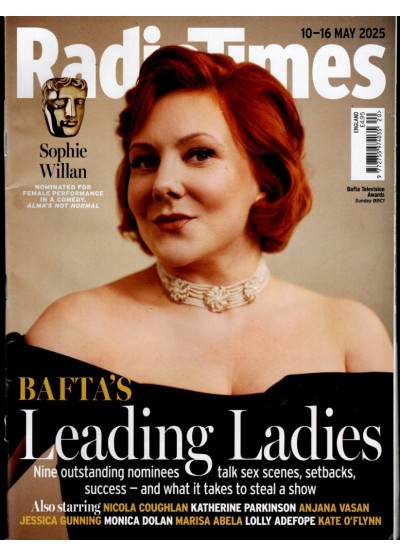 Radio Times Magazine 10th May 2025 Sophie Willan Radio Times Magazine 10th May 2025 Sophie Willan