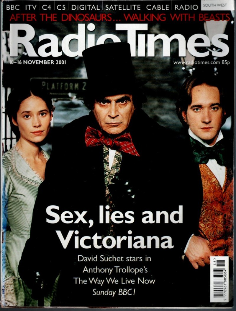 Radio Times Magazine 10th November 2001