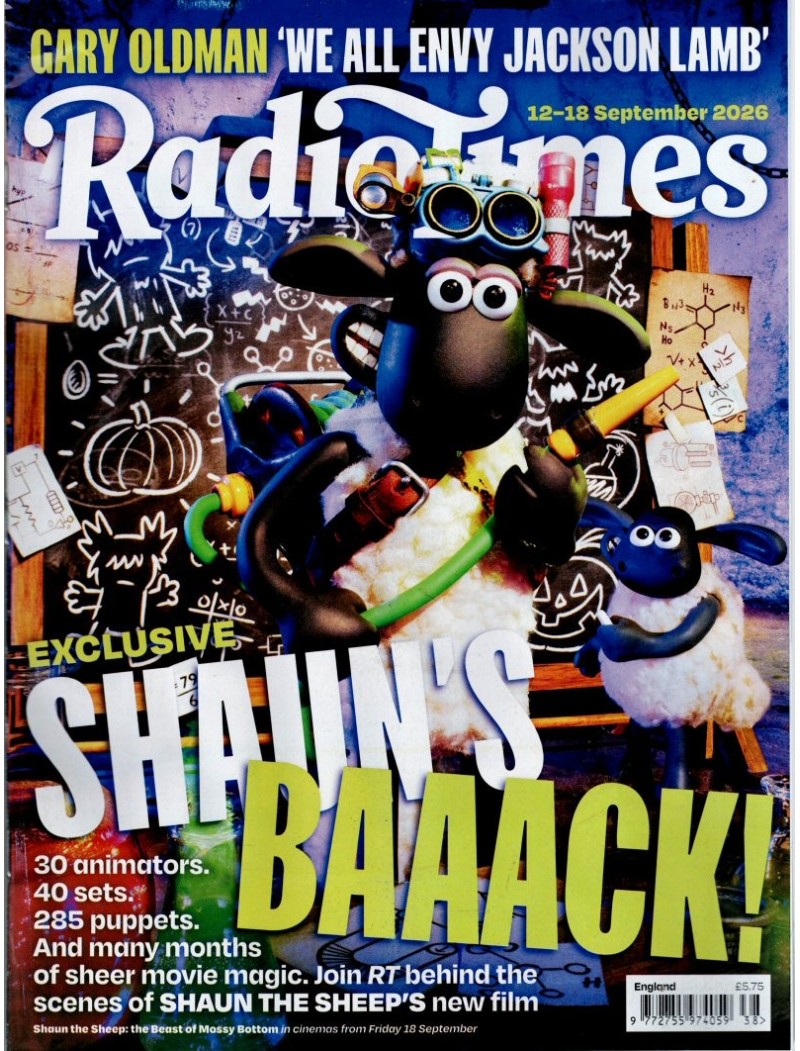 Radio Times Magazine 12th September 2026