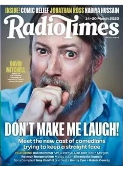 Radio Times Magazine 14th March 2026 - David Mitchell cover Radio Times Magazine 14th March 2026 - David Mitchell cover