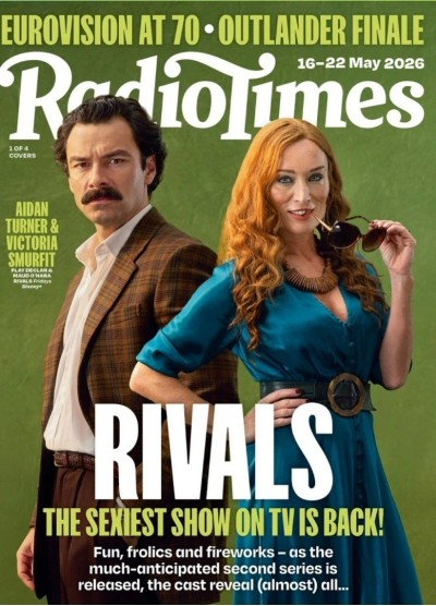 Radio Times 16th May 2026 Rivals Aidan Turner Outlander Sam Heughan Caitriona Radio Times 16th May 2026 Rivals Aidan Turner Outlander Sam Heughan Caitriona