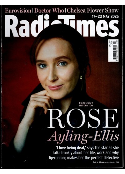 Radio Times Magazine 17th May 2025 Rose Ayling Ellis (Regular Cover) Radio Times Magazine 17th May 2025 Rose Ayling Ellis (Regular Cover)