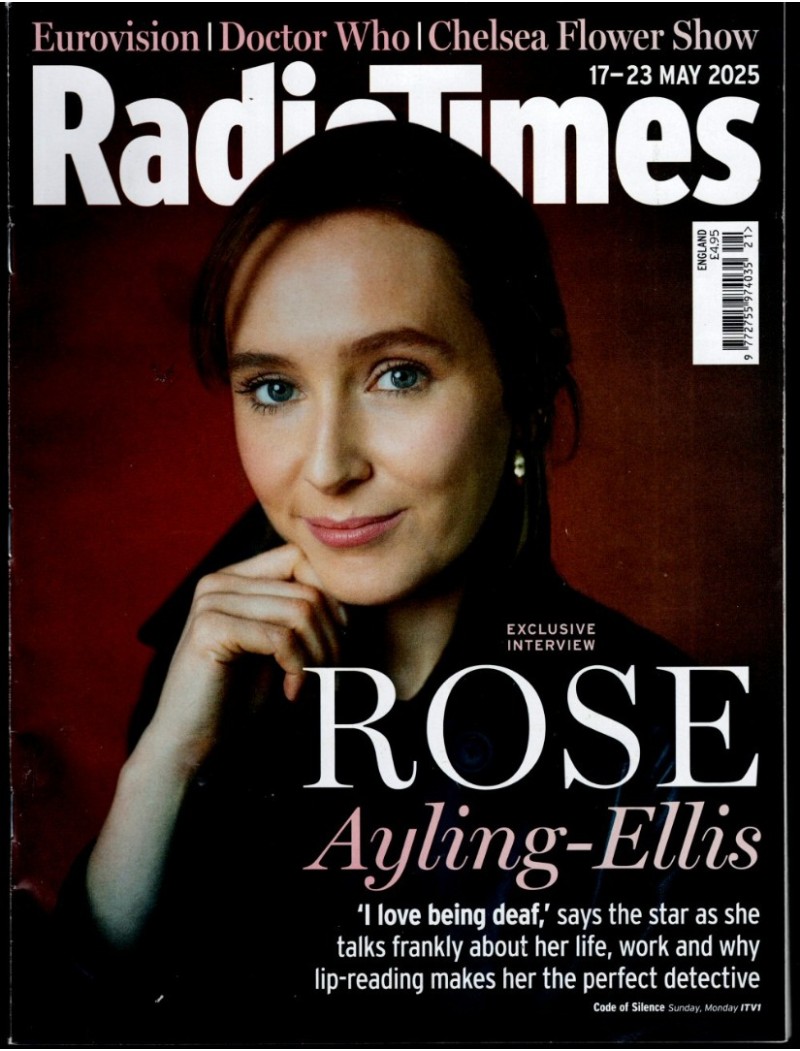 Radio Times Magazine 17th May 2025 Rose Ayling Ellis