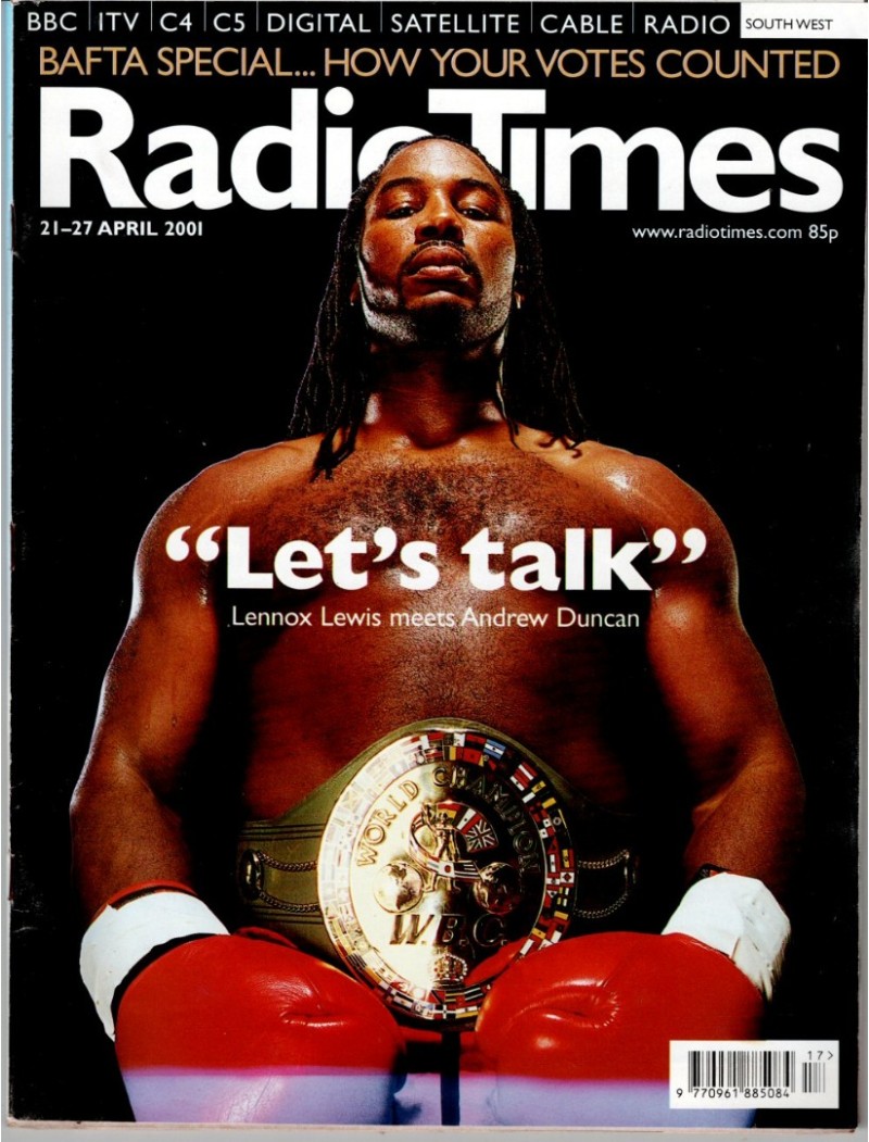 Radio Times Magazine 21st April 2001