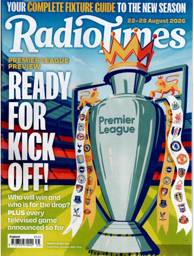 Radio Times Magazine 22nd August 2026
