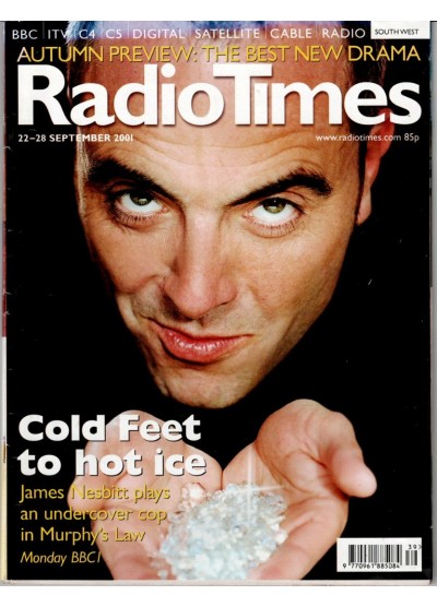 Radio Times Magazine 22nd September 2001