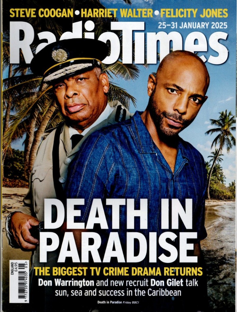 Radio Times Magazine 25th January 2025 Brooke Shields