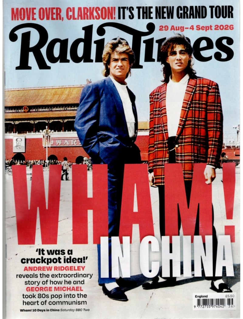 Radio Times Magazine 29th August 2026