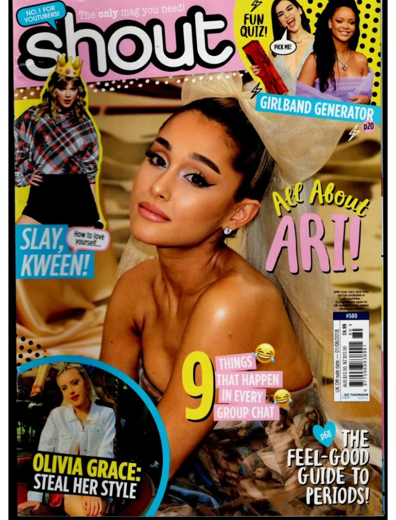 Shout Magazine 1st August 2018