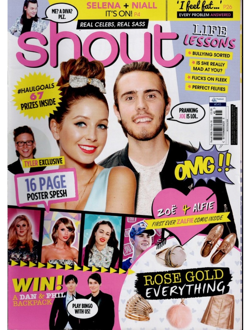 Shout Magazine 10th February 2016