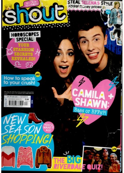 Shout Magazine 10th October 2018