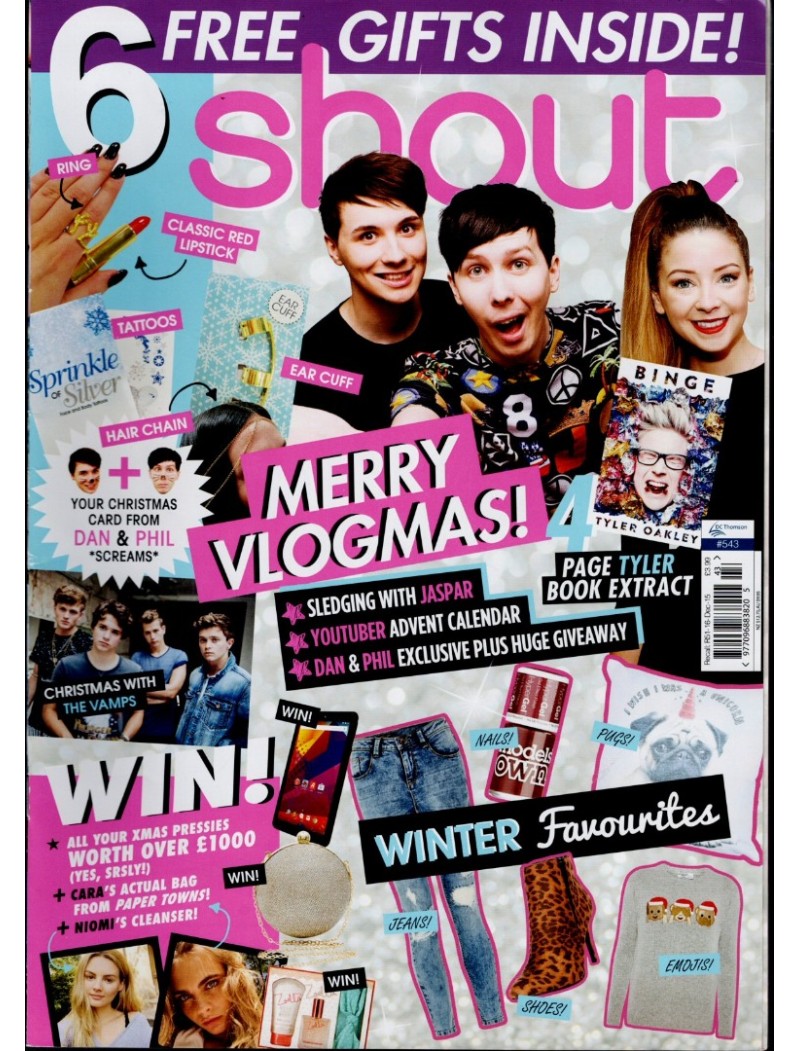 Shout Magazine 16th December 2015