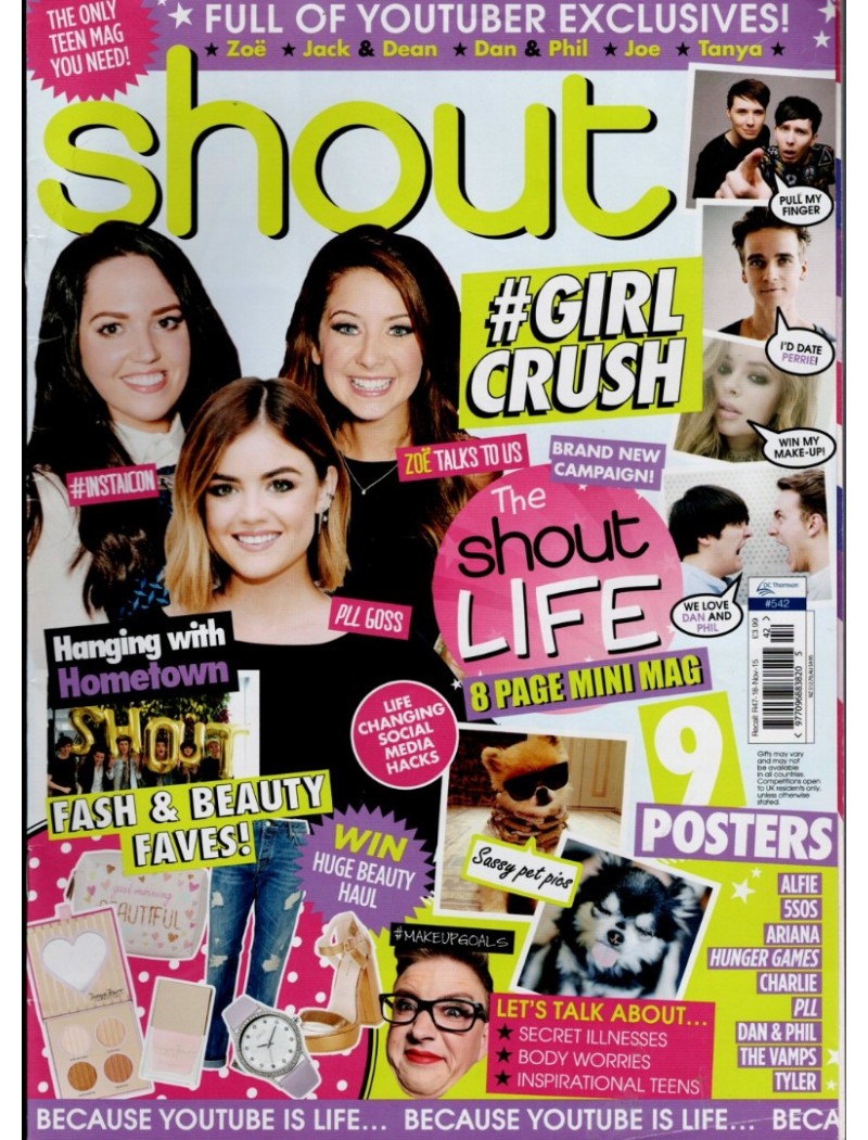 Shout Magazine 18th November 2015