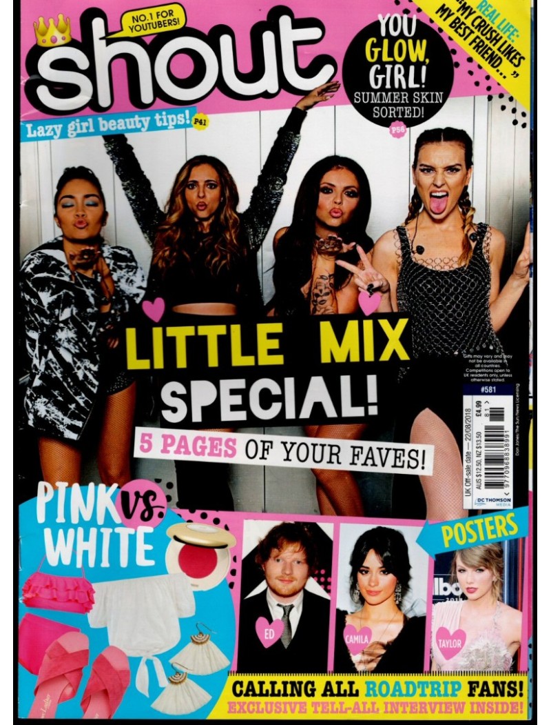 Shout Magazine 22nd August 2018