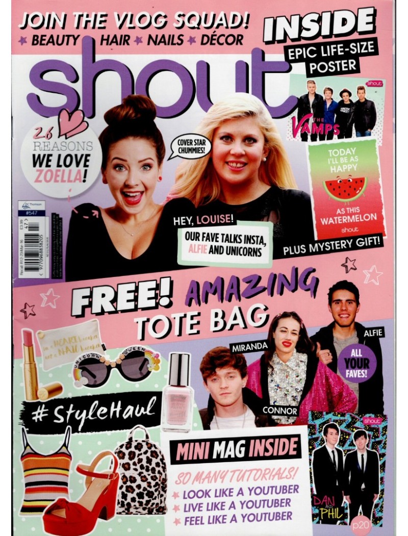 Shout Magazine 23rd March 2016