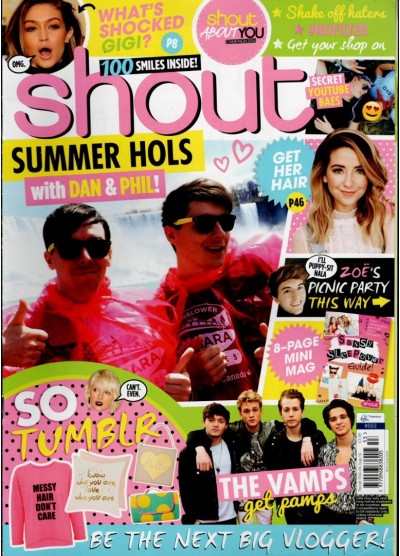Shout Magazine 24th August 2016