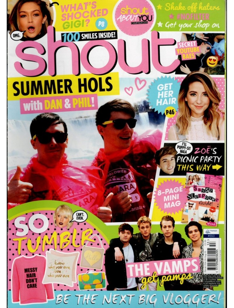 Shout Magazine 24th August 2016