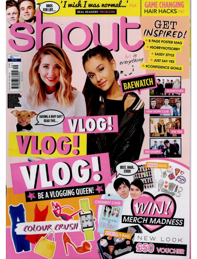 Shout Magazine 25th May 2016