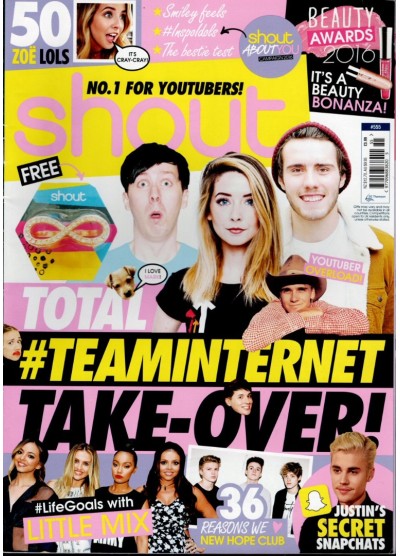 Shout Magazine Issue 555 Shout Magazine Issue 555