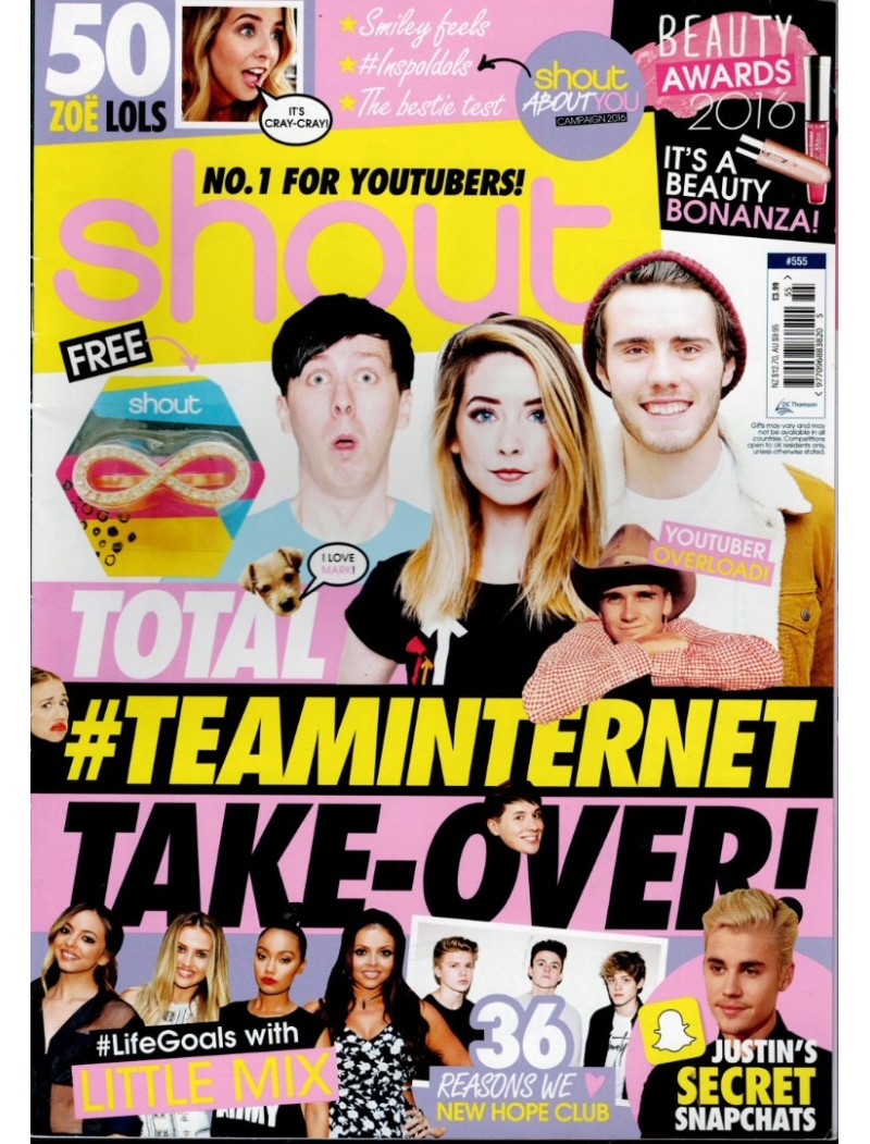 Shout Magazine Issue 555