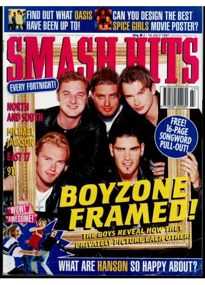 Smash Hits Magazine 2nd July 1997 Smash Hits Magazine 2nd July 1997