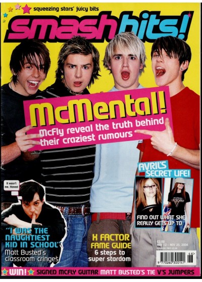 Smash Hits Magazine 12th November 2004 Smash Hits Magazine 12th November 2004