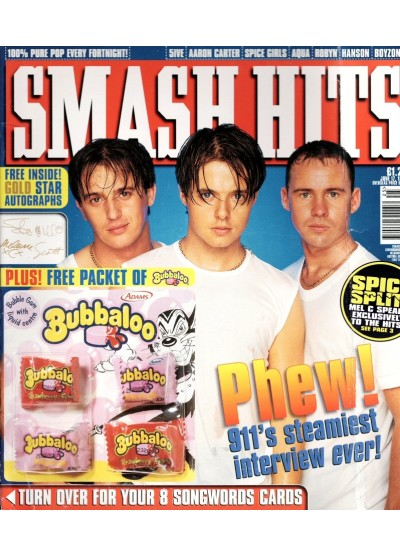 Smash Hits Magazine 17th June 1998 Smash Hits Magazine 17th June 1998