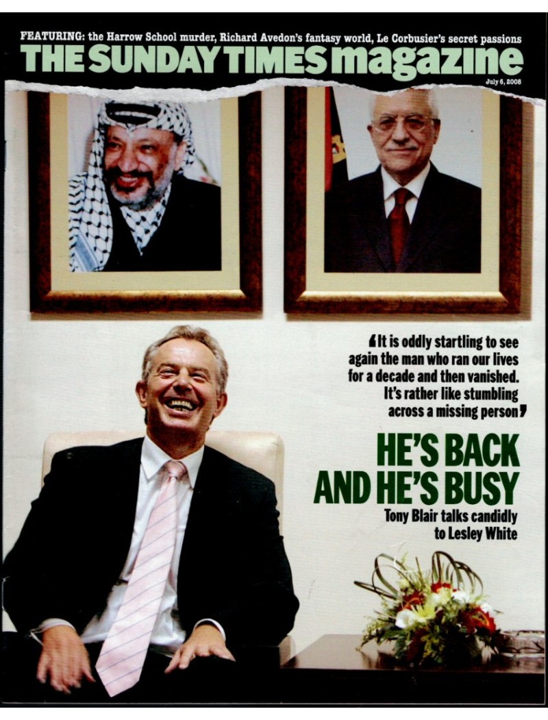 Sunday Times Magazine 6th July 2008