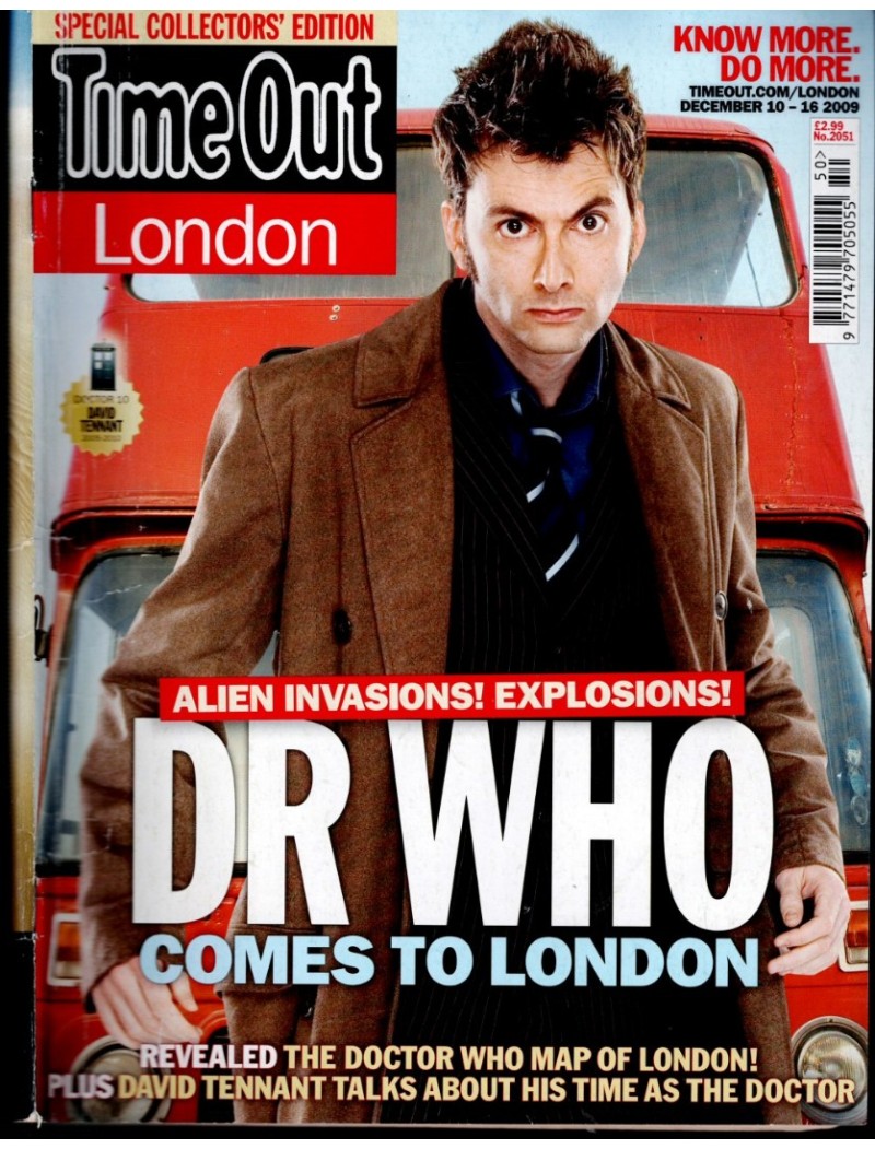 Time Out Magazine 10th December 2009 David Tennant
