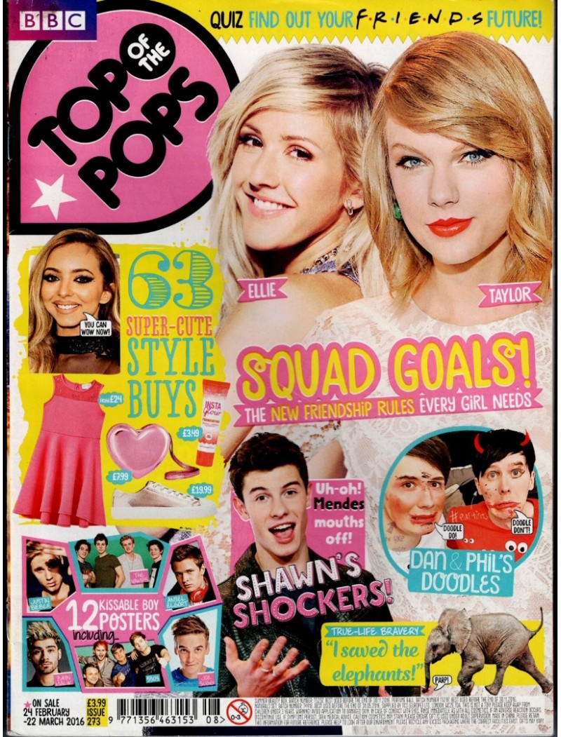 Top of the Pops Magazine 24th February 2016