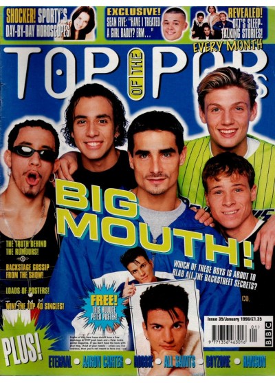 Top of the Pops Magazine January 1998 Issue 35 Top of the Pops Magazine January 1998 Issue 35