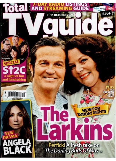 Total TV Guide Magazine 9th October 2021 Total TV Guide Magazine 9th October 2021