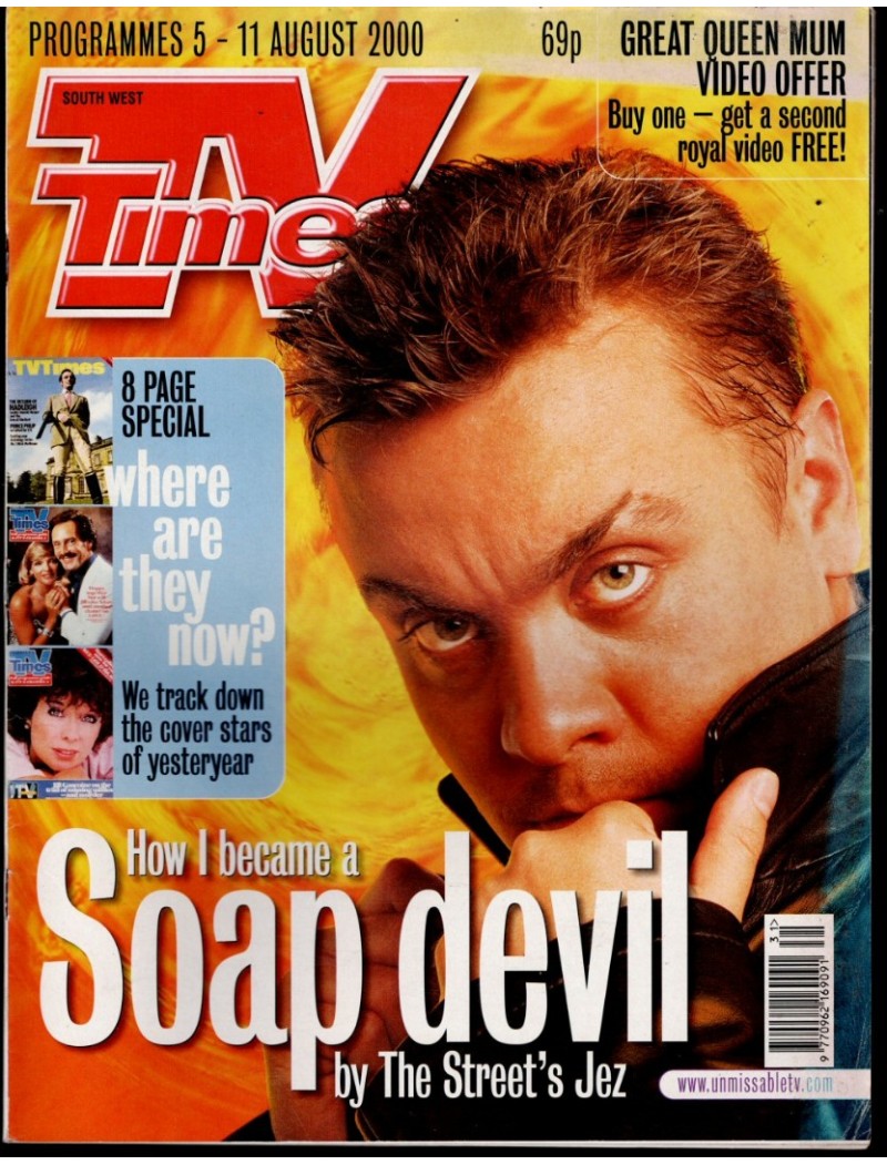 TV Times Magazine 5th August 2000