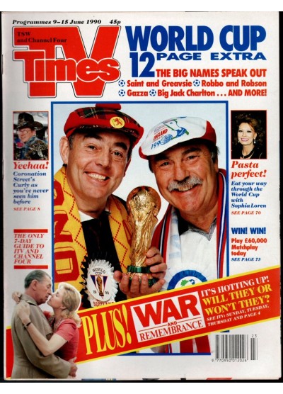 TV Times Magazine 9th June 1990