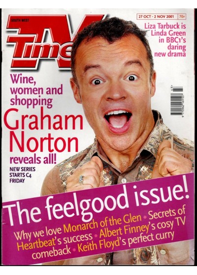 TV Times Magazine 27th October 2003 TV Times Magazine 27th October 2003
