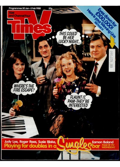 TV Times Magazine 30th January 1988 TV Times Magazine 30th January 1988