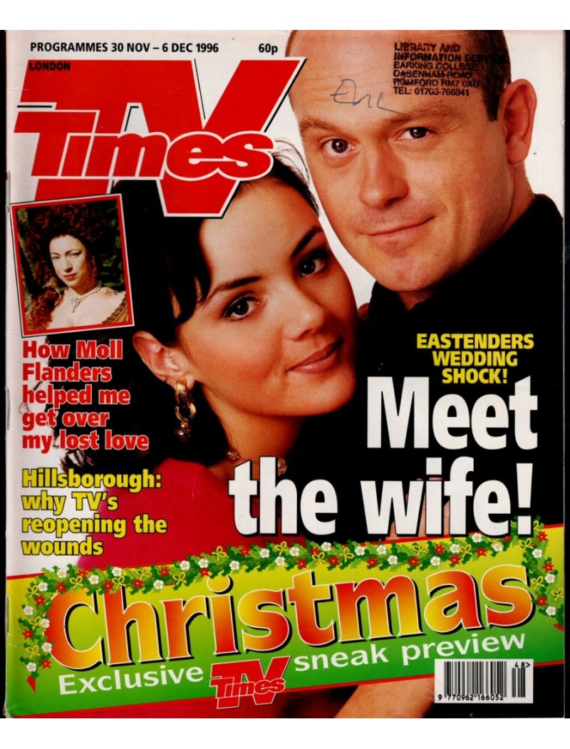 TV Times Magazine 30th November 1996
