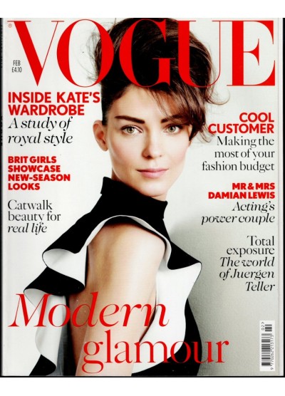 Vogue Magazine February 2013 Kati Nescher Cover Vogue Magazine February 2013 Kati Nescher Cover