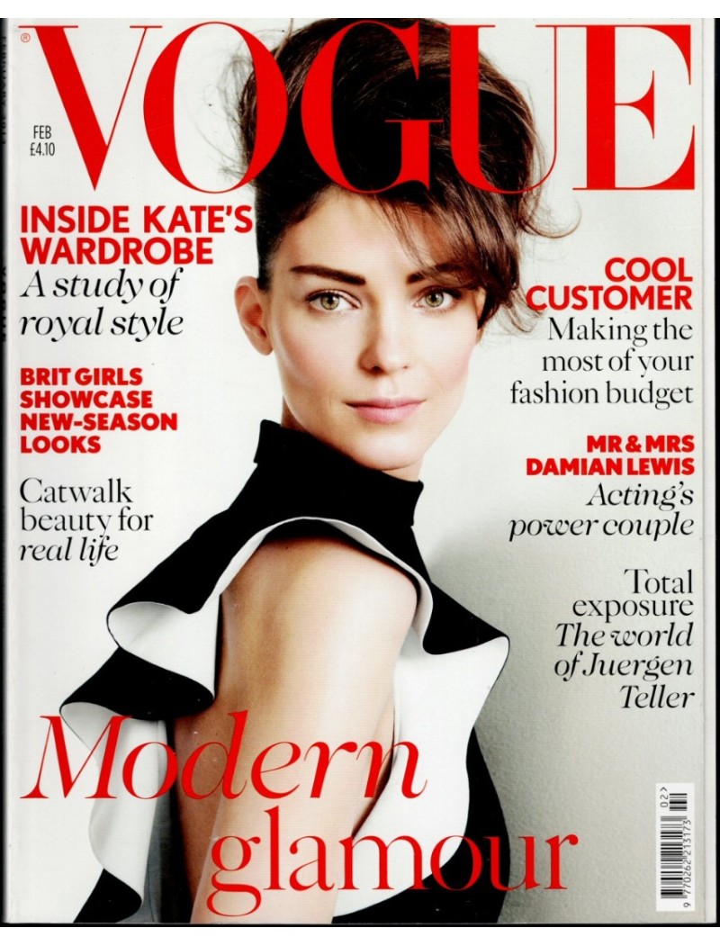 Vogue Magazine February 2013 Kati Nescher Cover
