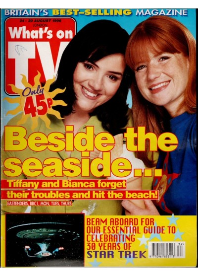 Whats on TV Magazine 24th August 1996 Whats on TV Magazine 24th August 1996